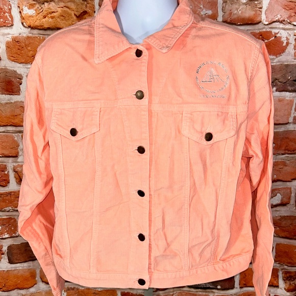 Cleveland Rock and Roll Hall of Fame women’s corduroy jacket XXL cropped NWT - Picture 8 of 10